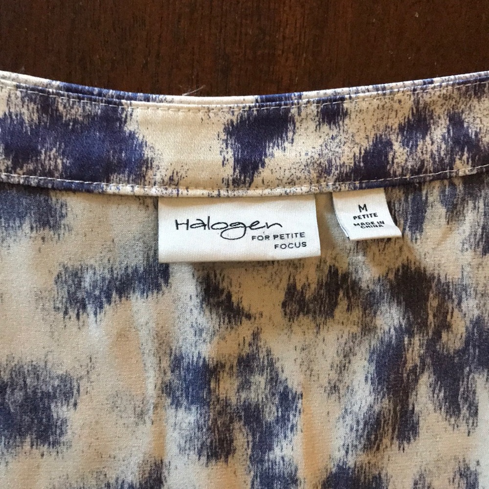 Halogen Sleeveless Blouse Size M - Picture 4 of 7